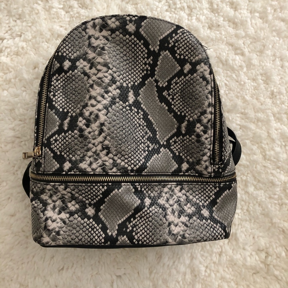 Snake skin Designed backpack